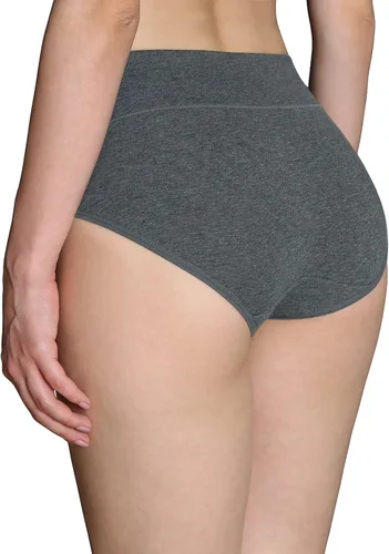 Miniatura 3 de INNERSY - Ropa interior de algodón para mujer de talle alto para posparto paquete múltiple