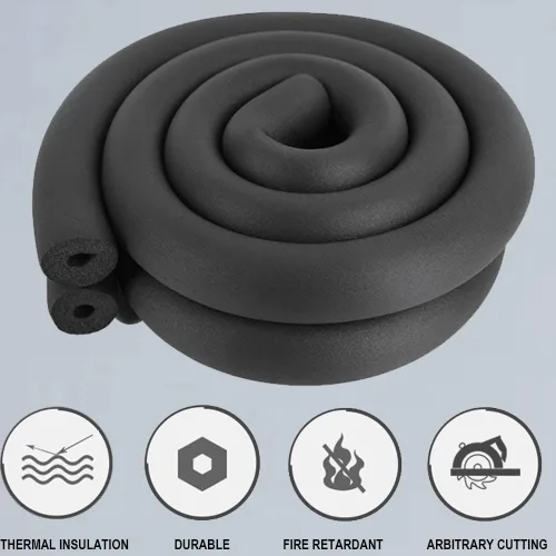 Miniatura 2 de Aislamiento de tubos, tubo de espuma de 1 pulgada (1 pulgada de identificación, 6 pies) para tubería, estante de guitarra, utensilios