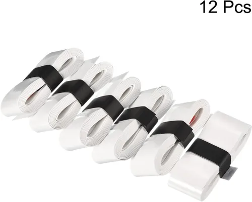 Miniatura 2 de PATIKIL Cintas de agarre para raqueta de tenis, poliuretano con agarre elástico, antideslizante, absorbe el sudor para caña de pescar de bádminton