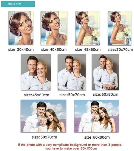 Miniatura 3 de Personaliza tus propias fotos en privado, kits de pintura de diamantes personalizados para adultos, foto personalizada, pinturas de diamantes