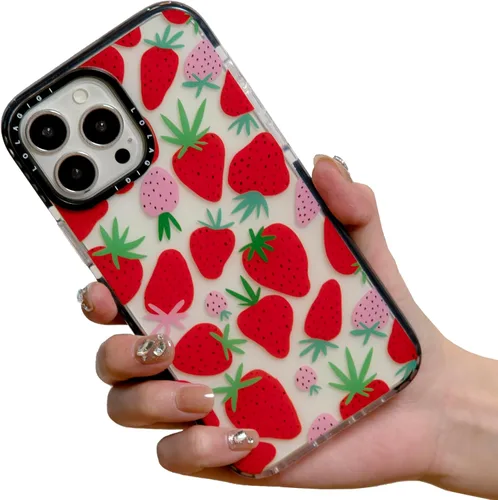 Miniatura 14 de Funda para iPhone 15 Pro Max para Mujeres, Transparente Lindo Panda Dibujos Animados Arte Animal Estampado Diseño Femenino Kawaii Estético