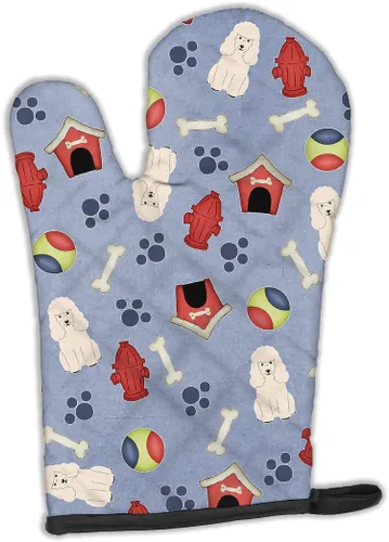 Miniatura 339 de Caroline's Treasures BB2732OVMT Dog House Collection Border Collie - Guante de horno grueso resistente al calor para sartenes calientes y horno