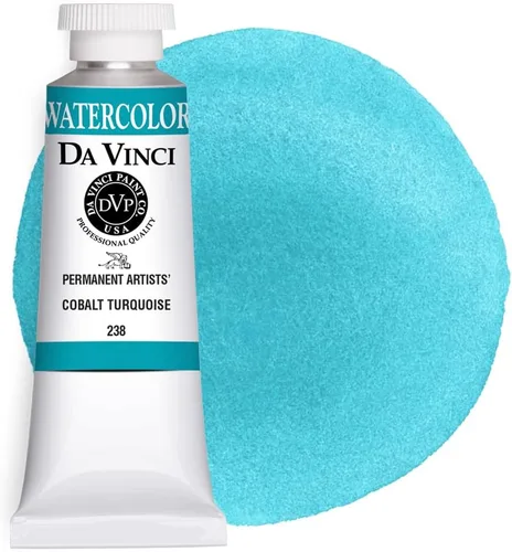 Miniatura 27 de DA VINCI PAINTS Pintura de acuarela para artista profesional, Gamboge (tono), 0.5 fl oz