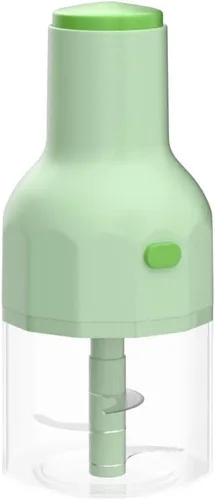 Miniatura 4 de Brieftons Express – Picadora manual: 2 tazas, cortador manual de verduras para picar vegetales, frutas, hierbas, picador de ajo y cebolla para Verde