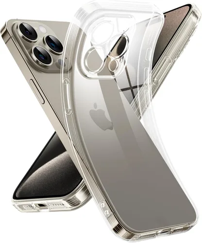 Miniatura 109 de Supdeal Funda transparente para iPhone 13 Pro, no amarillea, protección de cámara, probada en caídas de grado militar, transparente, a prueba