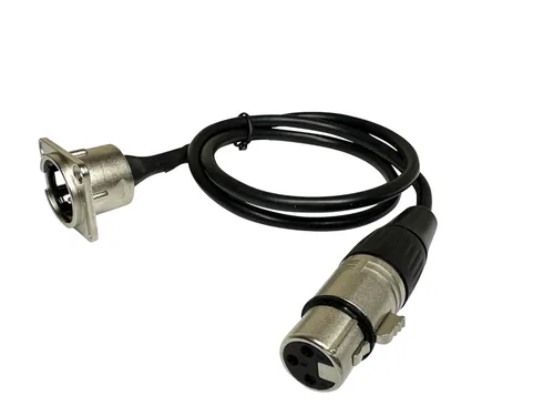 Miniatura 9 de DIYTECH Cable de paso XLR premium, sin soldadura, para caja de escenario, panel de conexiones, caja de piso, sin soldadura para instalaciones
