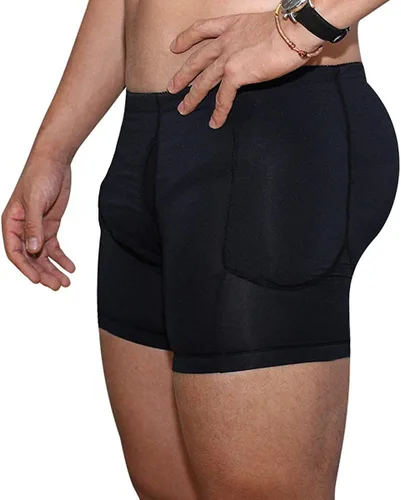 Miniatura 3 de Ropa interior acolchada para hombre con refuerzo de glúteos, hip-up, ropa interior para adelgazar