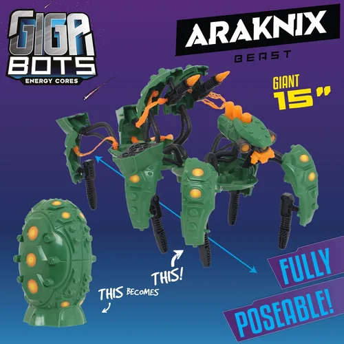 Miniatura 3 de blip Toys 61125 GIGABOTS Bestia-ARAKNIX