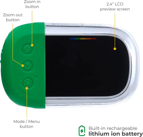 Miniatura 6 de Cámara submarina Polaroid - 18MP 4K UHD, impermeable para esnórquel y buceo con pantalla LCD, recargable por USB