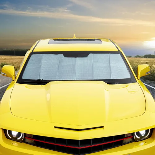 Miniatura 7 de Parasol para parabrisas, protector térmico para ventana de Chevrolet Camaro 2010-2015
