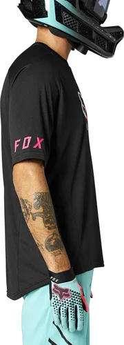 Miniatura 3 de Fox Racing Jersey de ciclismo de montaña de manga corta estándar Defend para hombre