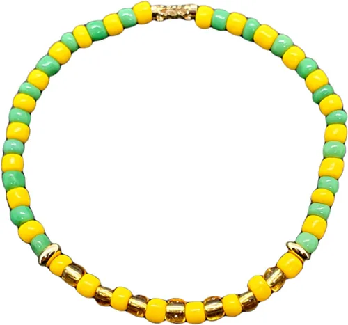 Miniatura 15 de Hecho a mano contra el mal de ojo orishas joyería de protección Ilde elástico elástico ajustable con cuentas unisex amuleto pulsera conjunto