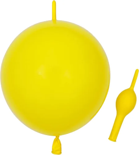Miniatura 7 de Globos de eslabones de 10 pulgadas, 60 globos de eslabones de látex rosa bebé, 60 piezas para decoración de bodas, cumpleaños, Halloween, Navidad