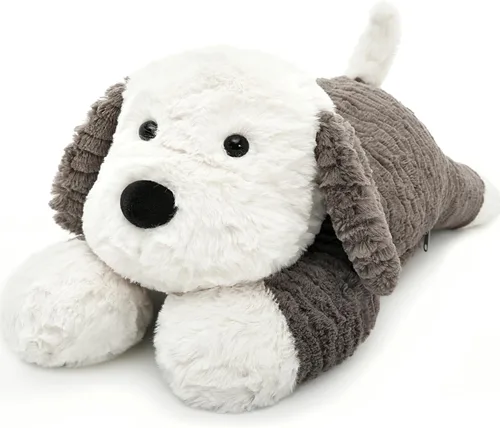 Miniatura 9 de MaoGoLan Ballena de Peluche Rellena de 43 pulgadas, Almohada Grande de Peluche Ballena Azul de 4 pies, Juguete de Ballena Jorobada para Niños