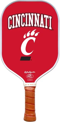 Miniatura 40 de Raqueta de pickleball colegial oficialmente licenciada - Raqueta aprobada por la Asociación de Pickleball de EE. UU. - Núcleo de nido de abeja Texas