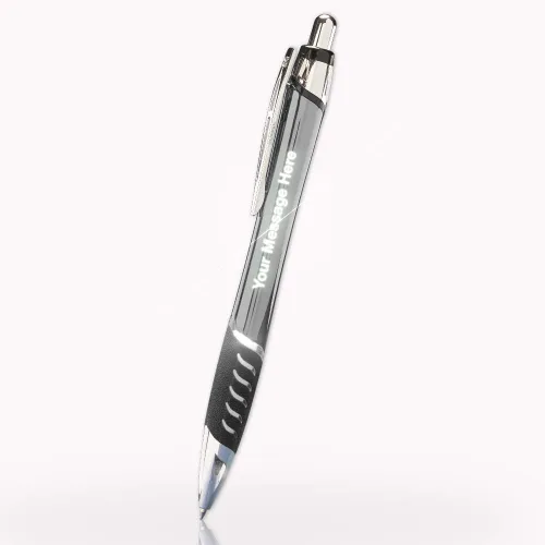 Miniatura 7 de 5 bolígrafos de metal grabados con láser personalizados con grabado iluminado y agarre. Disponible en 5 colores - Personalización gratuita - Haz