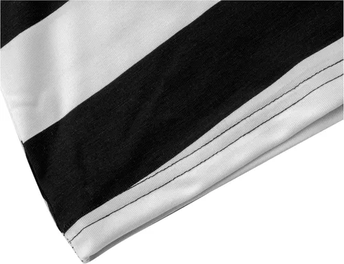 Miniatura 6 de OThread & Co. Camiseta básica de manga larga a rayas para mujer con cuello redondo