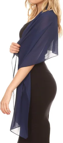 Miniatura 4 de Sakkas Jona - Bufanda de gasa suave y transparente para mujer