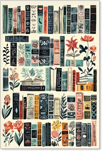 Miniatura 13 de Haitunone Arte de Pared de Lectura Femenina Victoriana Academia Oscura Libros Melancólicos Póster Pintura al Óleo Antigua Impresiones en Lienzo