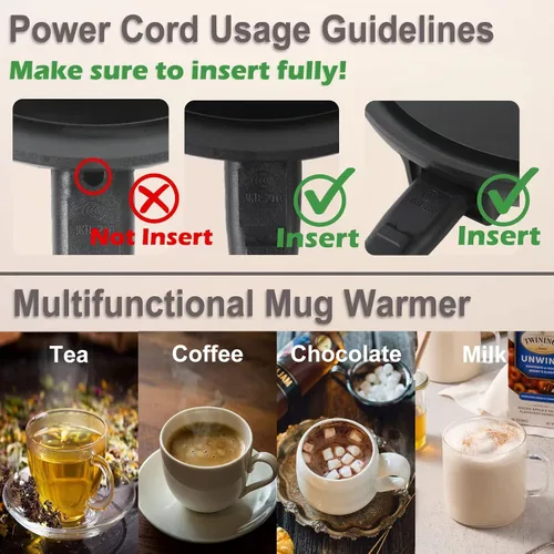 Miniatura 8 de Calentador de velas y café para escritorio - Apagado automático