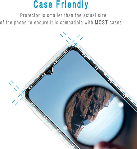 Miniatura 5 de Paquete de 2 protectores de pantalla de privacidad para Samsung Galaxy A12 / A13 / A32 / A03s / A02s / A42 vidrio templado antiespía antiarañazos