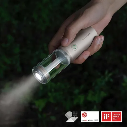Miniatura 4 de HOTO Linterna de Camping al Aire Libre Recargable, Linterna de Camping 3-en-1 3100mAh, Lámpara de Camping Resistente al Agua IP66 con Gancho