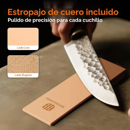 Miniatura 6 de Afilador de cuchillos rodante, discos de diamante y cerámica, ángulos magnéticos de 15° y 20°, rápido y seguro para cualquier dureza de hoja, kit