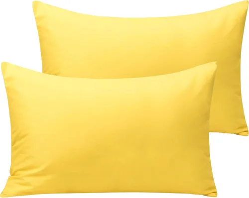 Miniatura 43 de NTBAY Fundas de almohada de microfibra para niños pequeños con cierre de sobre, paquete de 2 fundas de almohada 100% de microfibra cepillada, súper