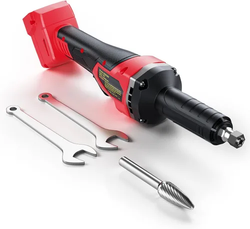 Miniatura 8 de Amoladora de troqueles compatible con batería Dewalt 20V MAX, amoladora de troqueles inalámbrica con motor sin escobillas de 25000 RPM, recolección