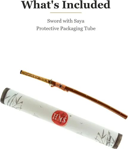 Miniatura 7 de Espada katana samurái japonesa de flor de ciruelo, forjada a mano, hoja de Damasco de acero al carbono 1045, arcilla, espiga completa, afilada