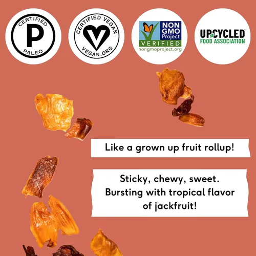 Miniatura 7 de Amäzi Foods Chili Lime Dried Jackfruit (paquete de 6) Snacks totalmente naturales Snacks de frutas secas saludables sin gluten