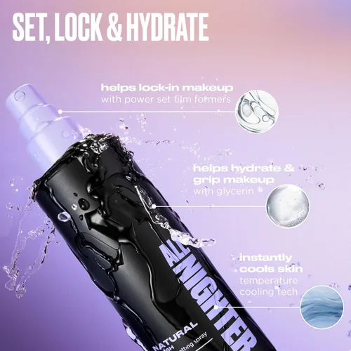 Miniatura 5 de Urban Decay All Nighter - Spray fijador de maquillaje impermeable, acabado natural, hasta 24 horas de uso, niebla facial ultrafina, primer