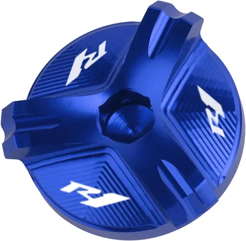 Miniatura 16 de Tapa de tapón de llenado de aceite de motor CNC para motocicleta, compatible con Yamaha YZF R1 R3 R6 YZFR1 1998-2020 YZFR3 2015-2021 YZFR6 YZFR6S R1