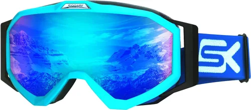 SKYWAY Gafas de esquí, gafas de snowboard para hombres y mujeres, motos de nieve, esquí, patinaje SS6004