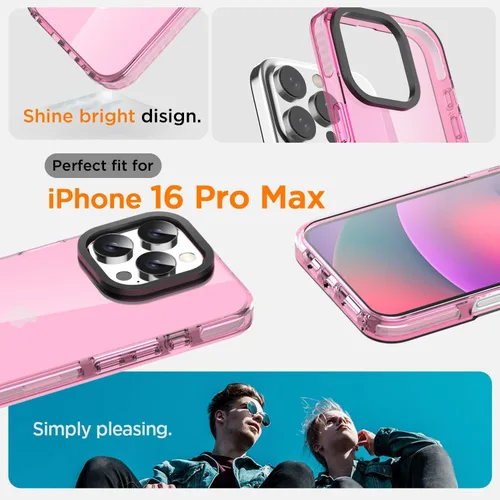 Miniatura 70 de AICase Funda protectora para iPhone 16 compatible con iPhone 16, delgada, ligera, transparente [no amarillenta] Diseño vibrante