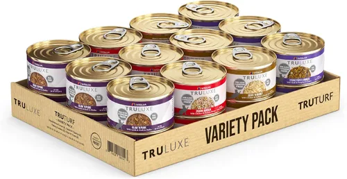 Miniatura 24 de Comida enlatada sabor cordero y pato TruLuxe Glam 'n Punk marca Weruva (24 unidades de 3 onzas cada una)