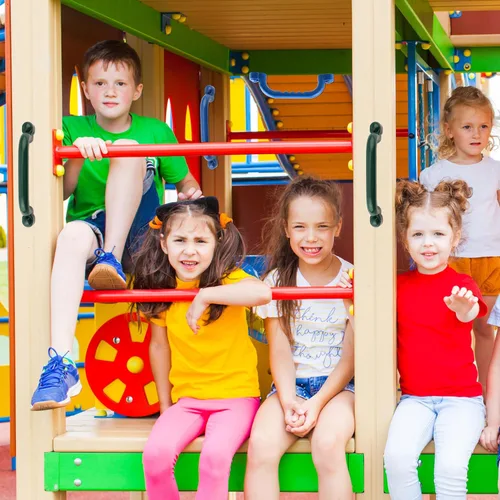Miniatura 5 de Juego de 4 manijas de seguridad para patio de recreo para niños, accesorios para patio trasero, casa del árbol