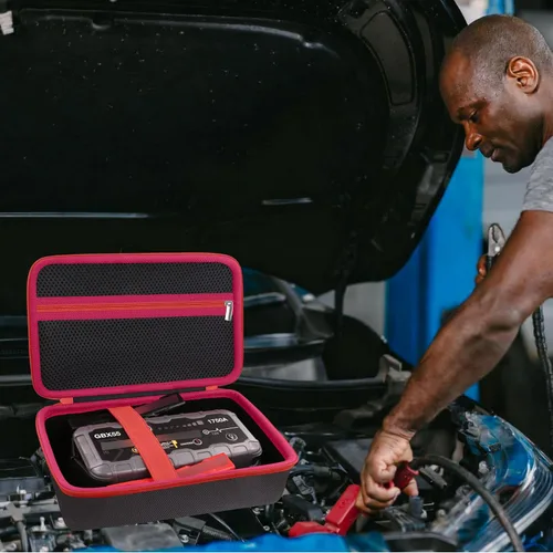 Miniatura 9 de Funda de Almacenamiento de Protección Compatible con NOCO Boost X GBX55 UltraSafe Jump Starter Arrancador de Batería de Litio Paquete de Arranque