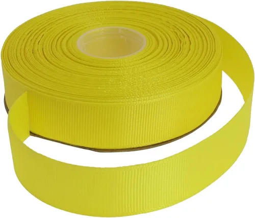 Miniatura 17 de Cinta de grogrén sólido de 25 yardas cada rollo, borde tejido 100% poliéster (1/4 pulgada, beige)