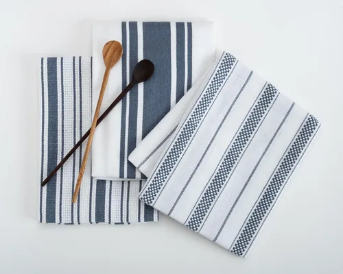 Miniatura 52 de Juego de Toallas de Cocina – Paquete de 3 (20 x 30 pulgadas) Extra Grandes de Algodón Premium para Cocina – Absorbentes – 100% Algodón – con Lazo