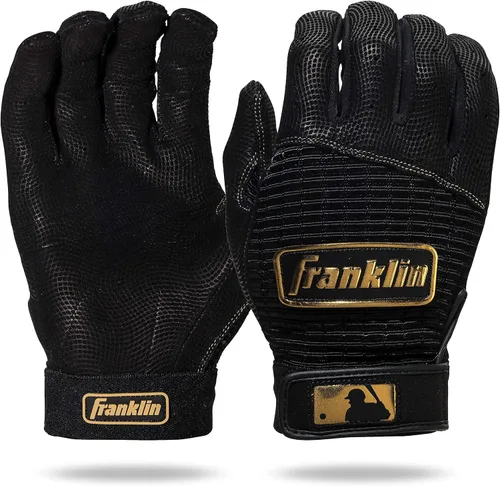 Miniatura 11 de Franklin Sports MLB Guantes de Bateo de Béisbol – Guantes de Bateo Pro Classic para Béisbol + Sóftbol – Pares de Guantes de Bateo para Hombres