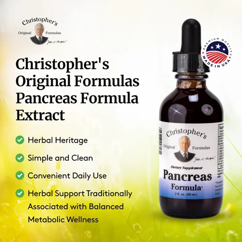 Miniatura 4 de Pancreas Formula Dr. Christopher Líquido 2 oz