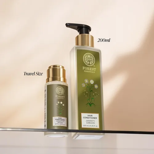 Miniatura 6 de Forest Essentials Acondicionador Capilar, Japapatti y Brahmi, 6.8 fl oz