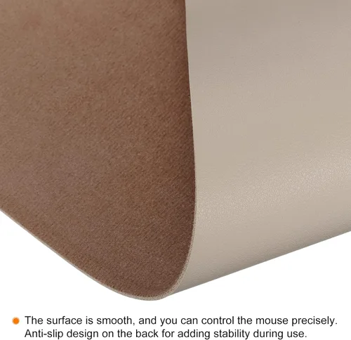 Miniatura 3 de PATIKIL Protector de alfombrilla de escritorio de 31 x 16 pulgadas, antideslizante, impermeable, alfombrilla de mouse para oficina y hogar