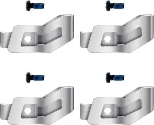 Miniatura 2 de EAGLEGGO Clips de cinturón, kit de gancho de 1 pieza 42-70-0495 con tornillos para herramienta de taladro, llave de impacto corta y controlador