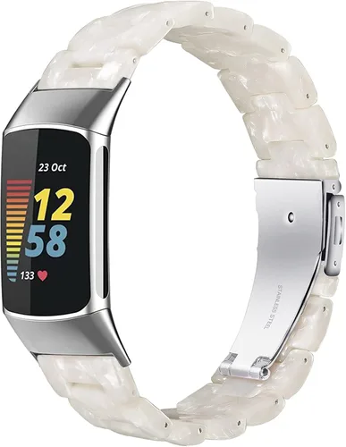 Wongeto Bandas de Resina Compatibles para Fitbit Charge 6 / Charge 5, Pulsera de Reemplazo de Resina para Hombres y Mujeres para Fitbit Charge 5 /