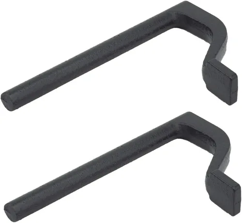 Miniatura 4 de POWERTEC Abrazaderas rápidas de 8 pulgadas para agujero de perro de banco de 3/4 pulgadas, se adapta a la mesa de trabajo MFT, carpintería con mazo