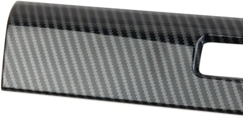 Miniatura 2 de Cubierta de Trim de Interruptor de Botón Lateral del Tablero de la Consola Central de Fibra de Carbono para Nissan Pathfinder 2022-2025