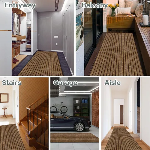 Miniatura 6 de Alfombra de pasillo de tamaño personalizado de 2 pies x 6 pies, alfombras de pasillo de 2-82 pies para pasillo, entrada, cocina, garaje, cuarto
