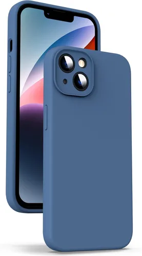 Miniatura 41 de Supdeal Funda de silicona líquida para iPhone 12 Pro Max, [protección de cámara] [antihuellas dactilares] [carga inalámbrica] Funda protectora de 4
